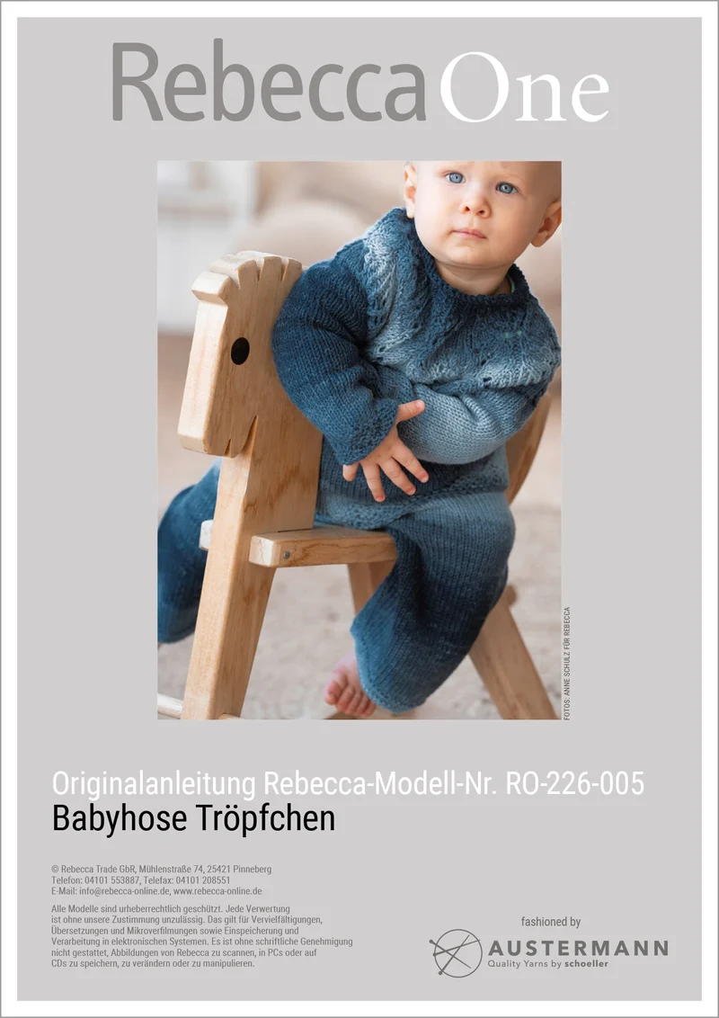 Anleitung: Babyhose Tröpfchen