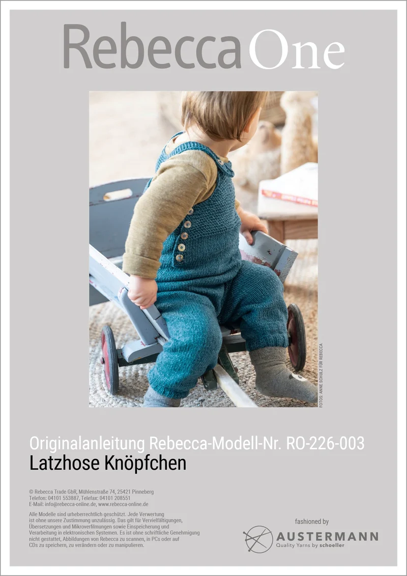 Anleitung: Latzhose Knöpfchen
