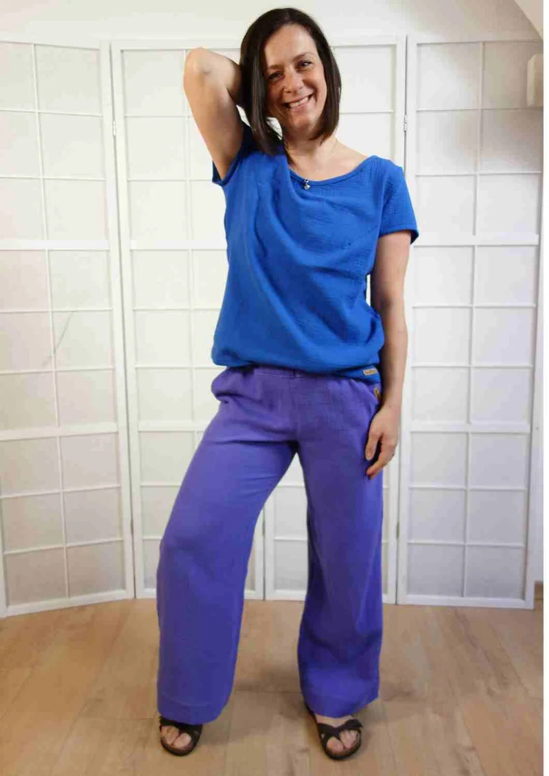 Culotte aus Musselin für Damen "Eibe"