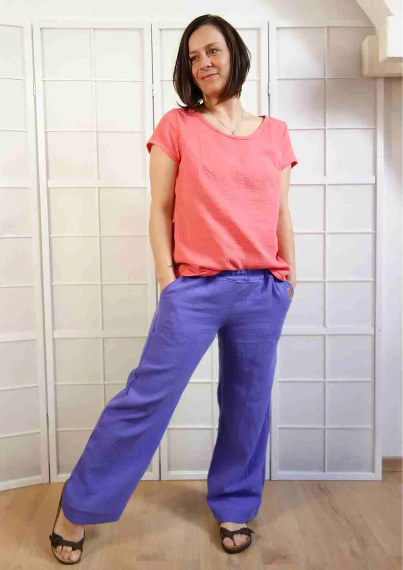 Culotte aus Musselin für Damen "Eibe"