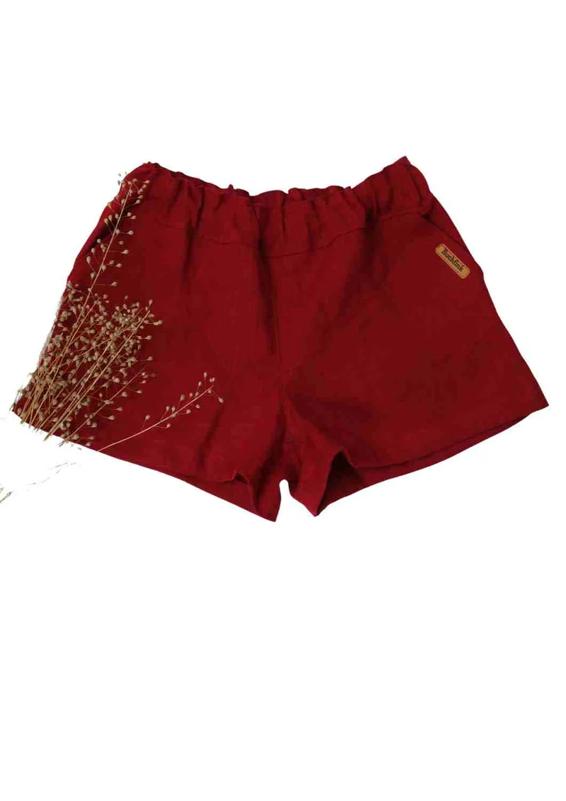 Leinen Shorts für Damen "Sanddorn"