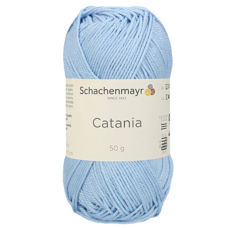 Catania | Baumwolle | 125m/50g | Farbe 173 - Hellblau