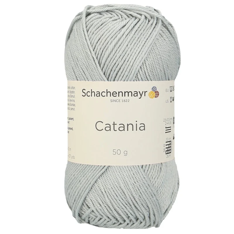 Catania | Baumwolle | 125m/50g | Farbe 172 - Silber