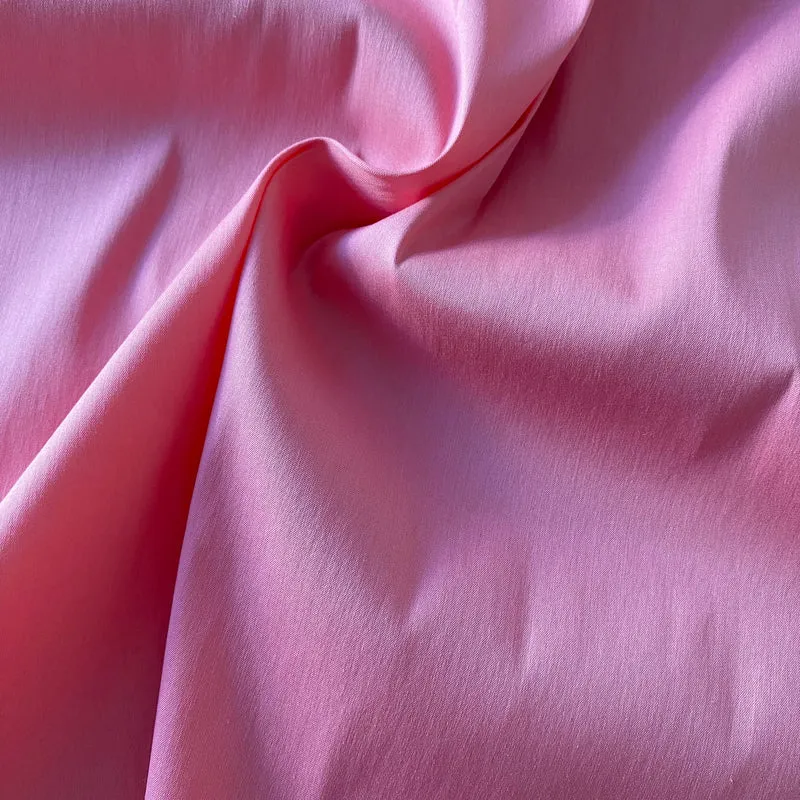 No. 1318 Baumwoll Poplin Stretch kräftiges rosa | mehrere Abschnitte