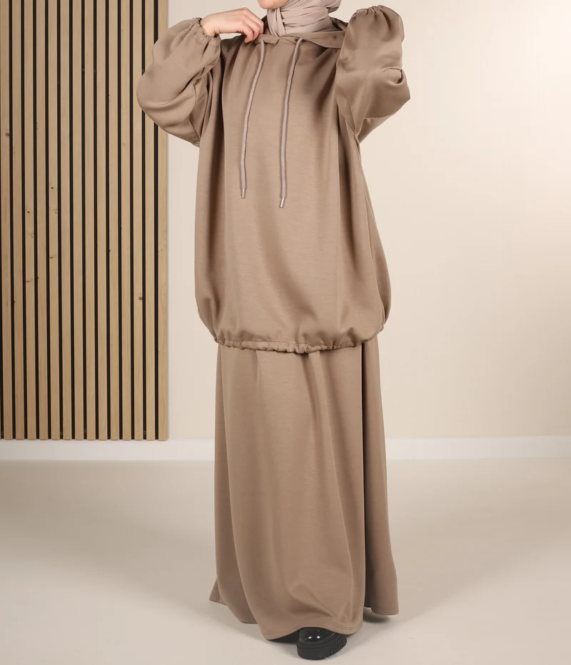 Twinset Kapuzenpullover Hind - Taupe