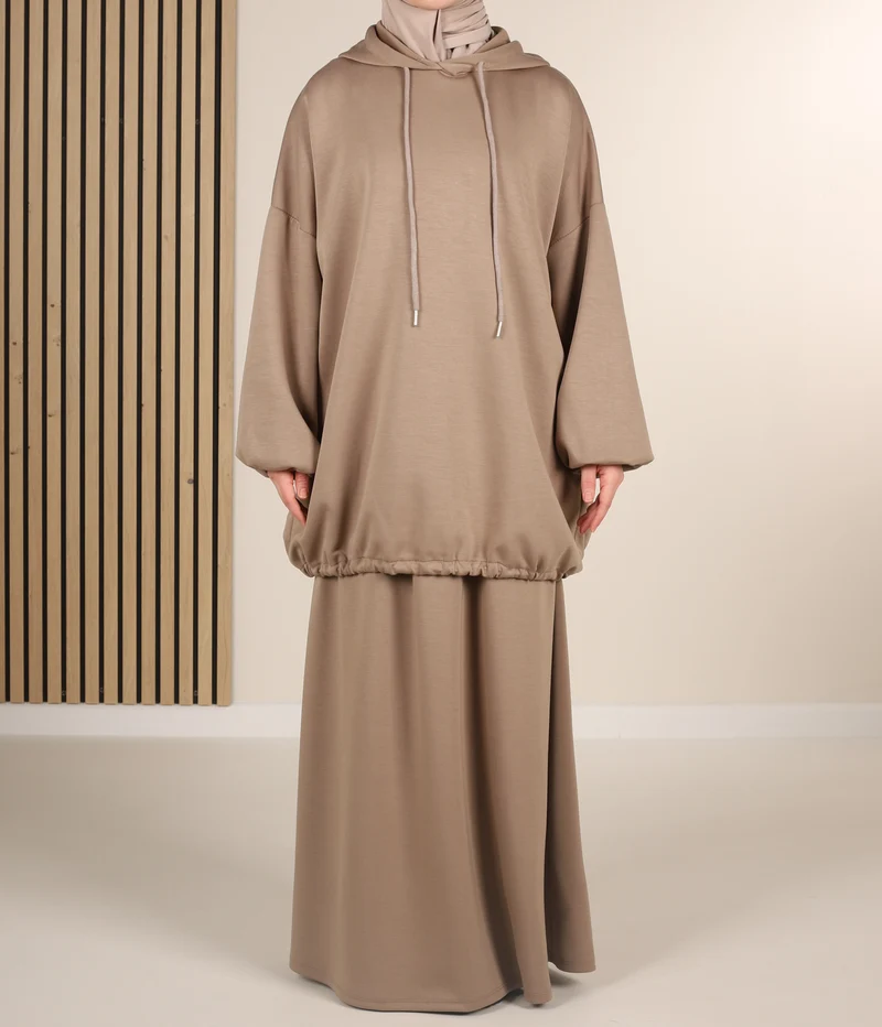 Twinset Kapuzenpullover Hind - Taupe