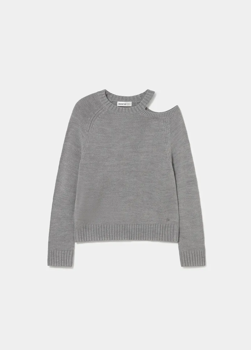 Jersey cut out cuello