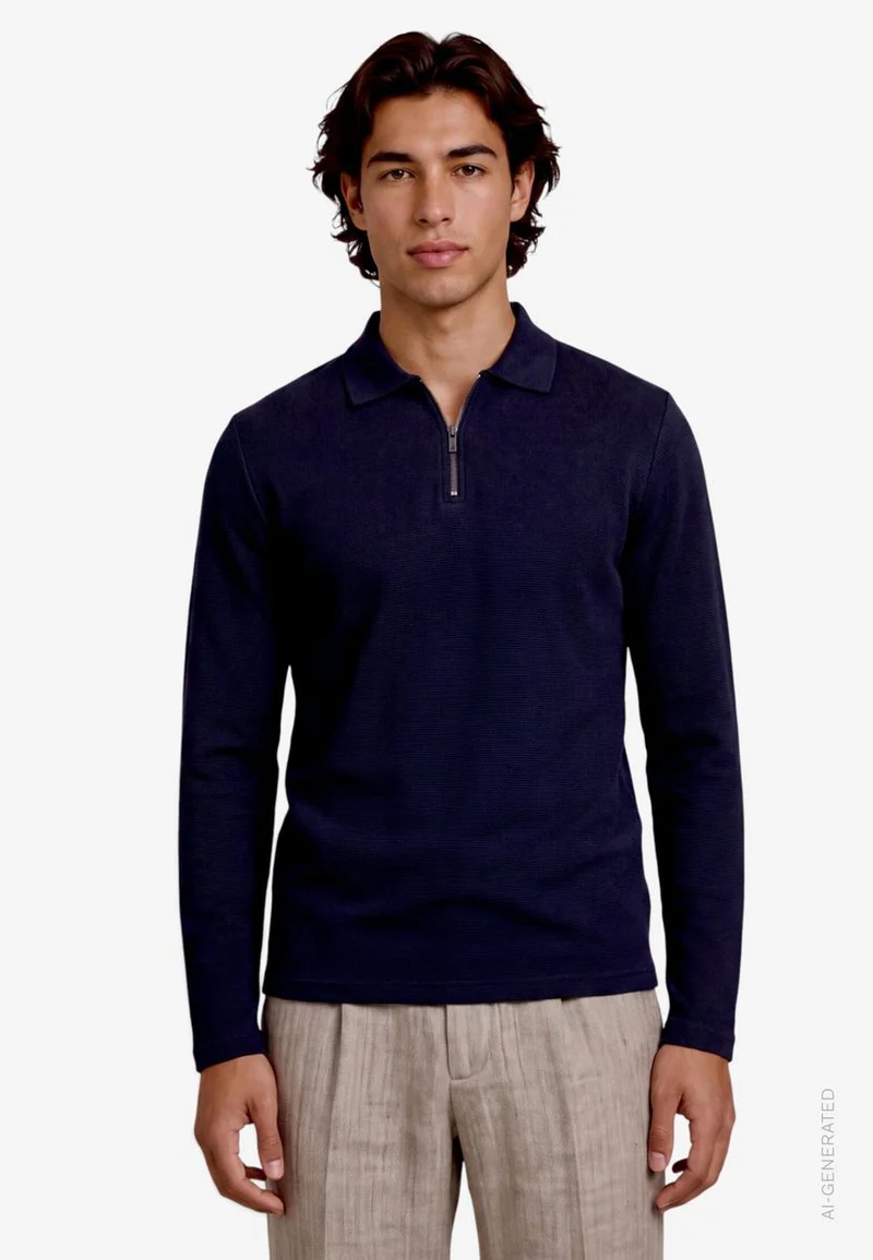 Herren Sweatshirt mit Reißverschluss