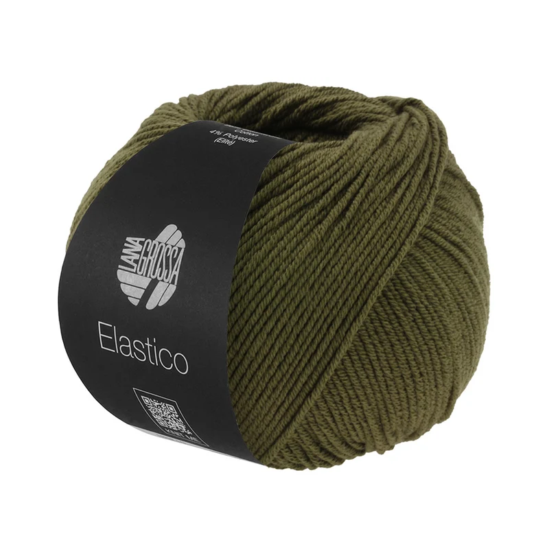 Lana Grossa Elastico 175 Grün-Braun