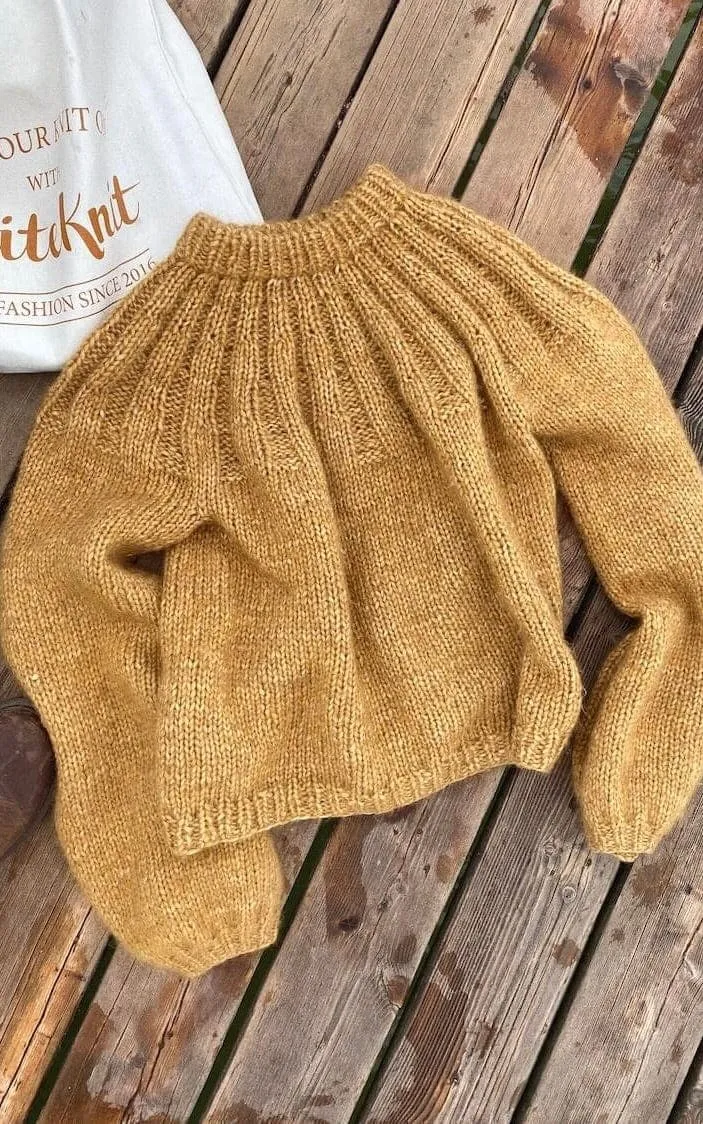 Sunday Sweater - KOS & TYNN SILK MOHAIR - Strickset