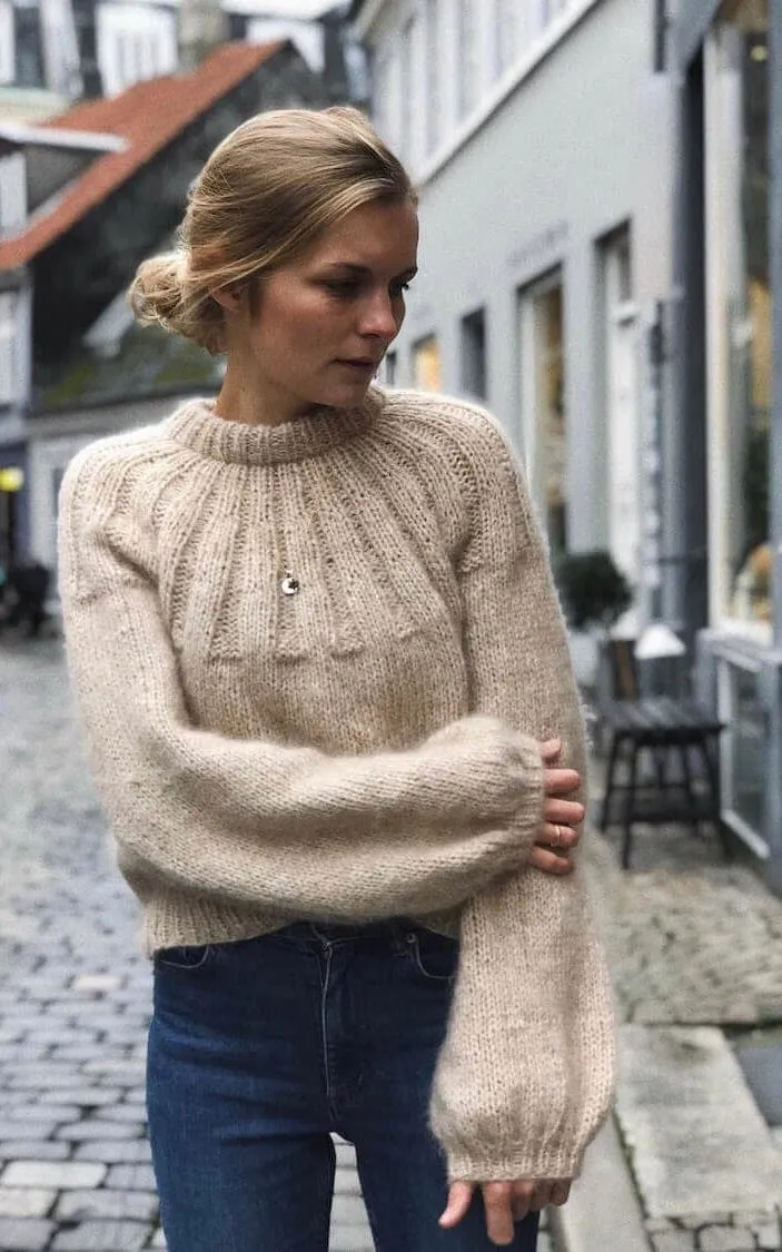 Sunday Sweater - KOS & TYNN SILK MOHAIR - Strickset