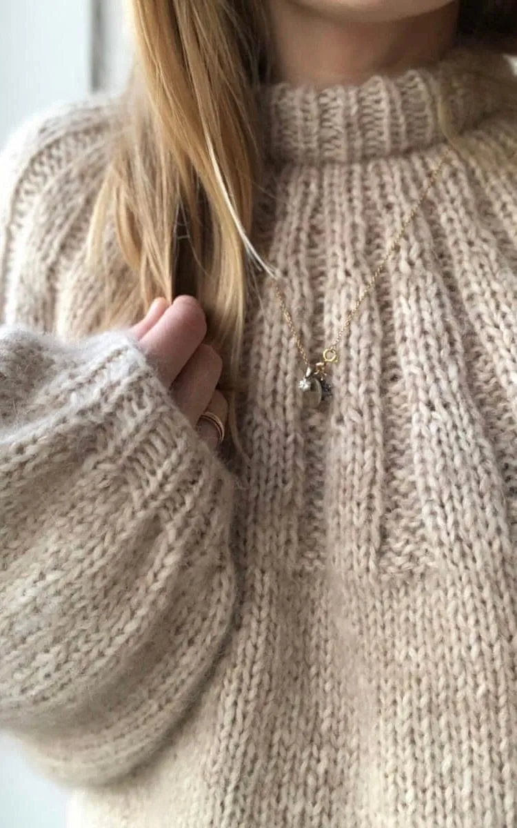Sunday Sweater - KOS & TYNN SILK MOHAIR - Strickset
