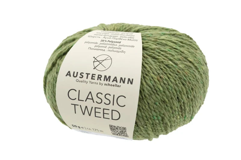 Classic Tweed | Farbe: 8 - irisches grün