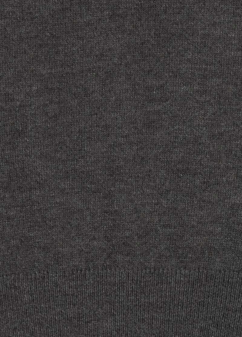 Ribbed sash sweater