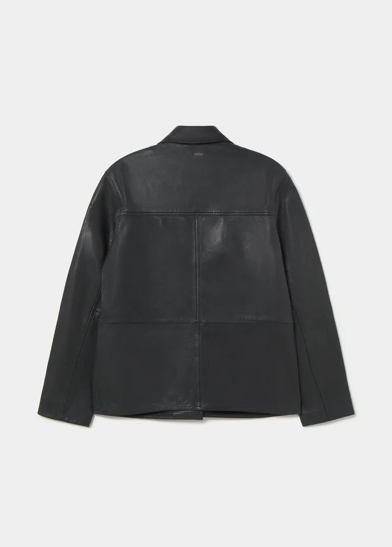 Nappa leather jacket