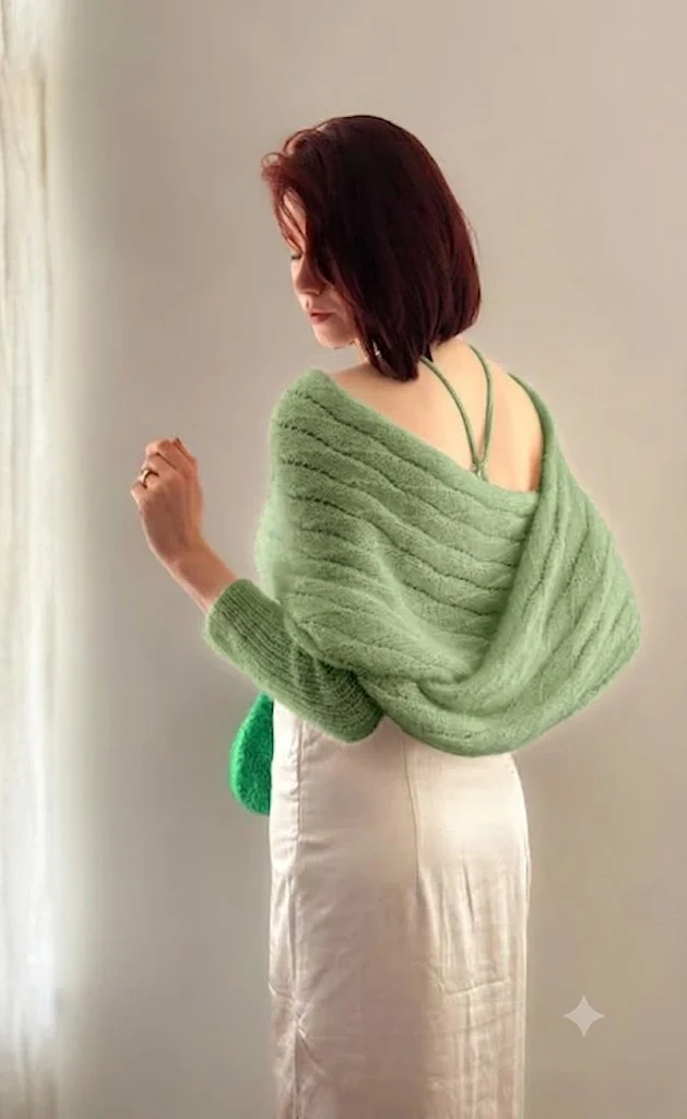 Fluffy Affair Bolero - The Merry Merino & Silky Kid - Strickpaket