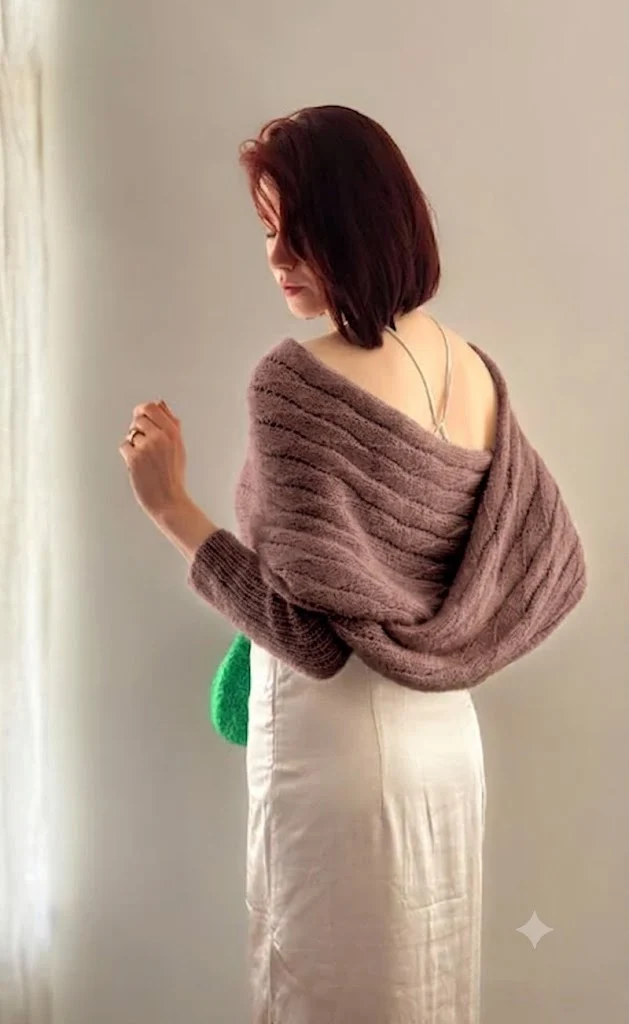 Fluffy Affair Bolero - The Merry Merino & Silky Kid - Strickpaket