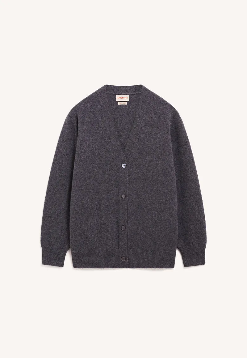 Ava Cardigan in Derby Grey