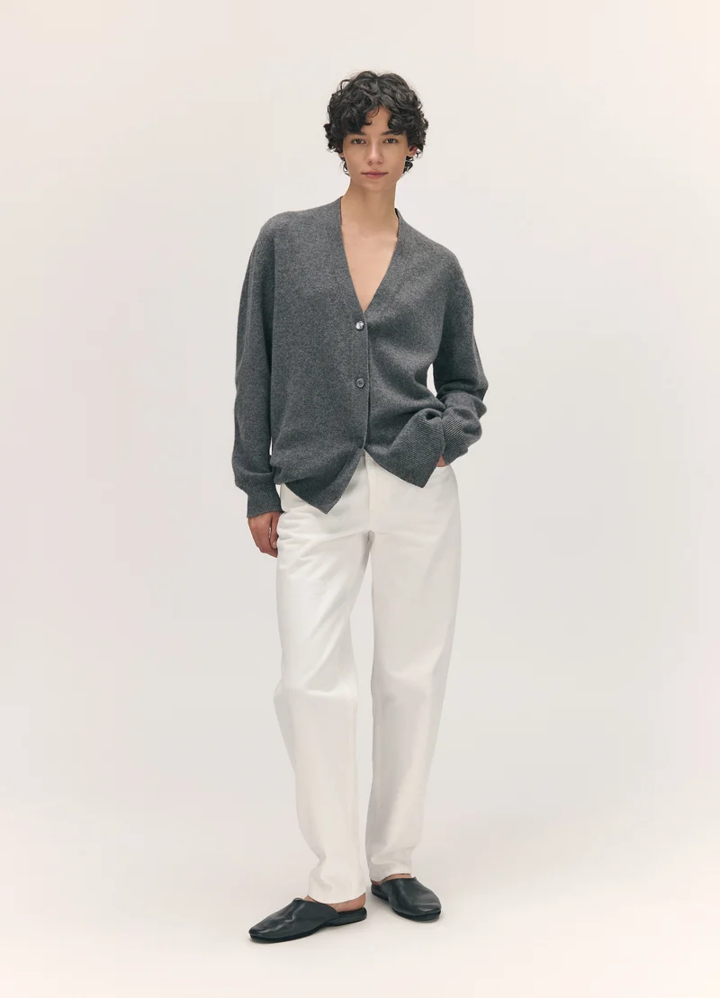 Ava Cardigan in Derby Grey