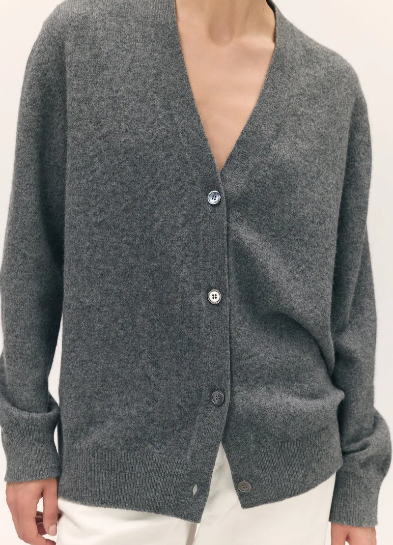 Ava Cardigan in Derby Grey