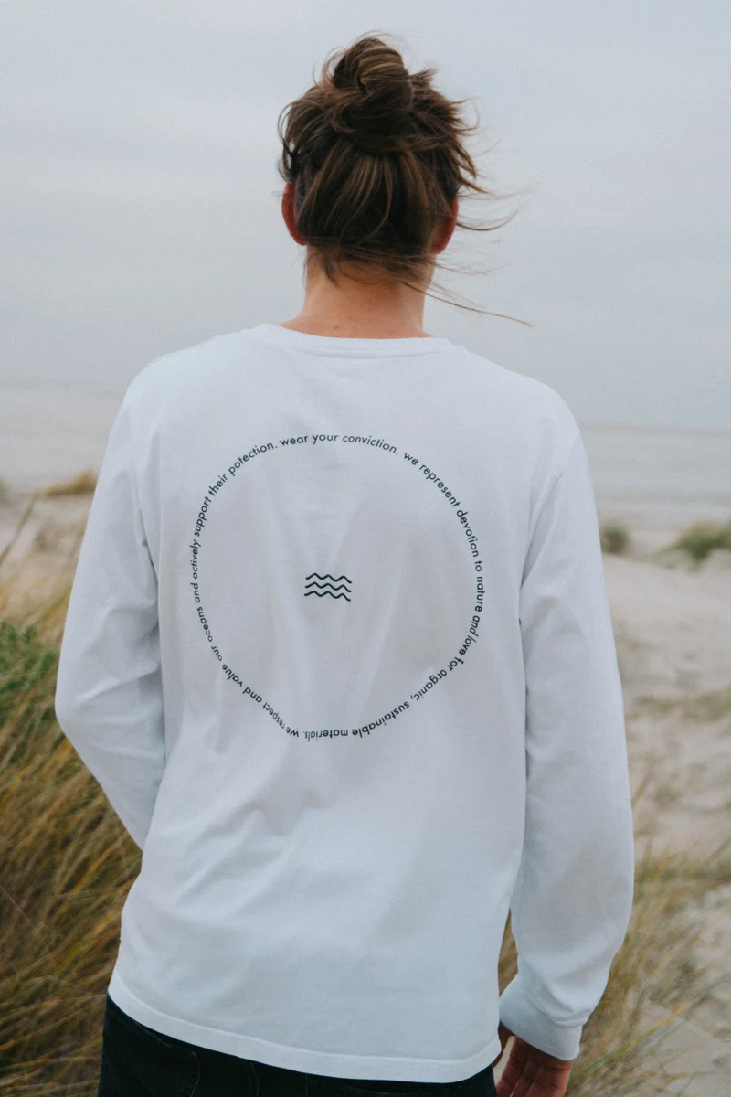 Longsleeve Rückenwind Weiß
