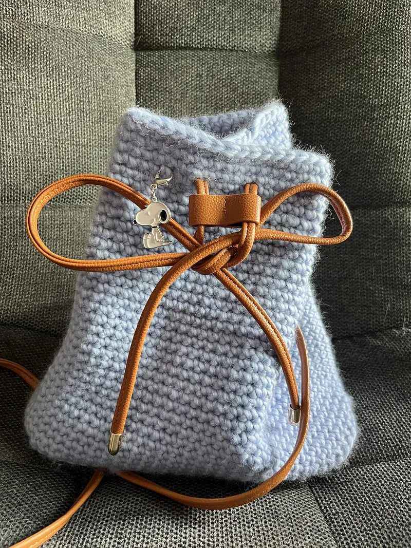 New Beginnings Crochet Bag - YANA FINE - Anfänger Häkelset mit Videotutorial