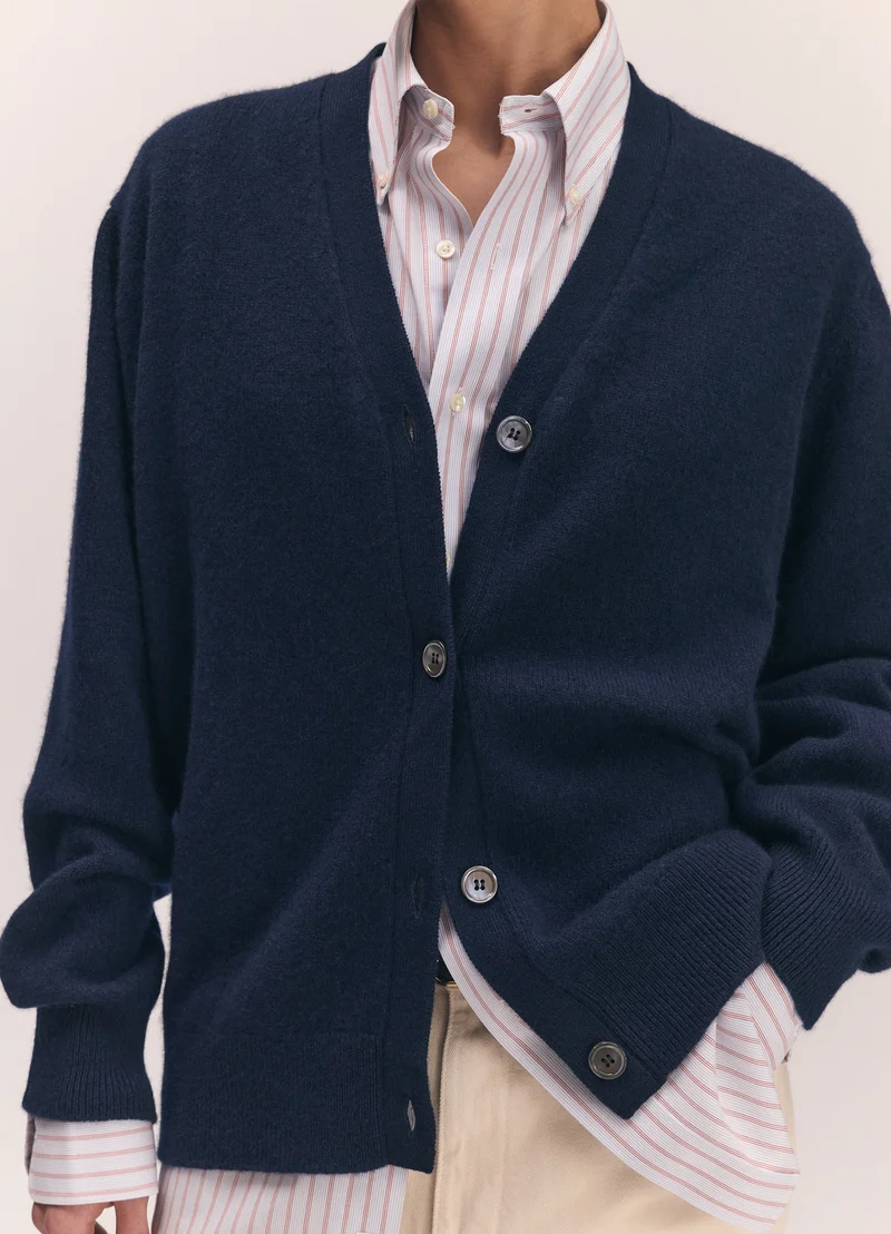 Ava Cardigan in Navy