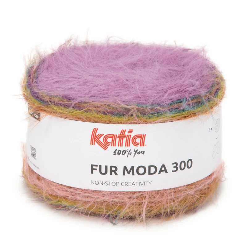 Katia Fur Moda 300 309 Mauve-Flieder-Grün