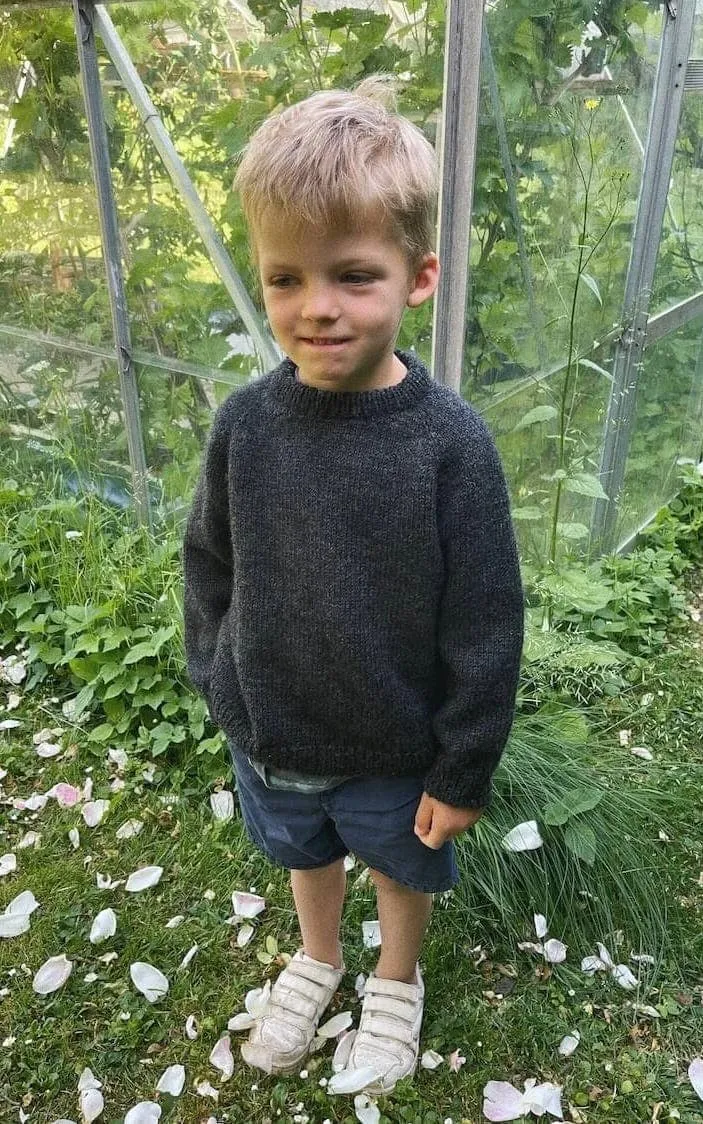 Hanstholm Sweater Junior - PEER GYNT - Strickset