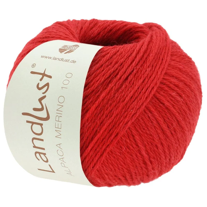 LANDLUST ALPAKA MERINO 100