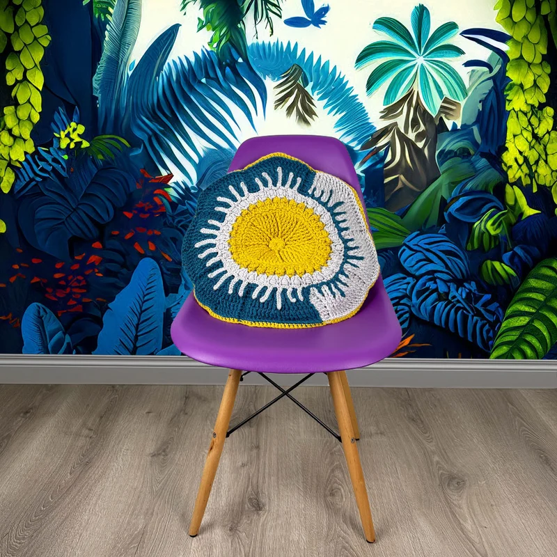 Floral Blooms Kissen 4 Häkelpaket – The Queen of Loops