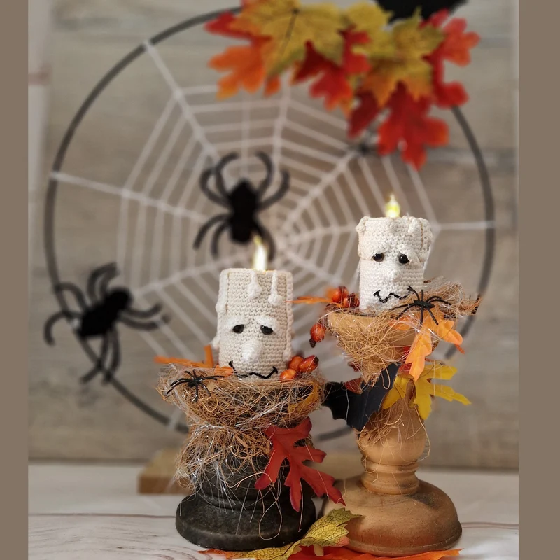 Halloween bei Kerzenschein – CB's Creations Häkelpaket