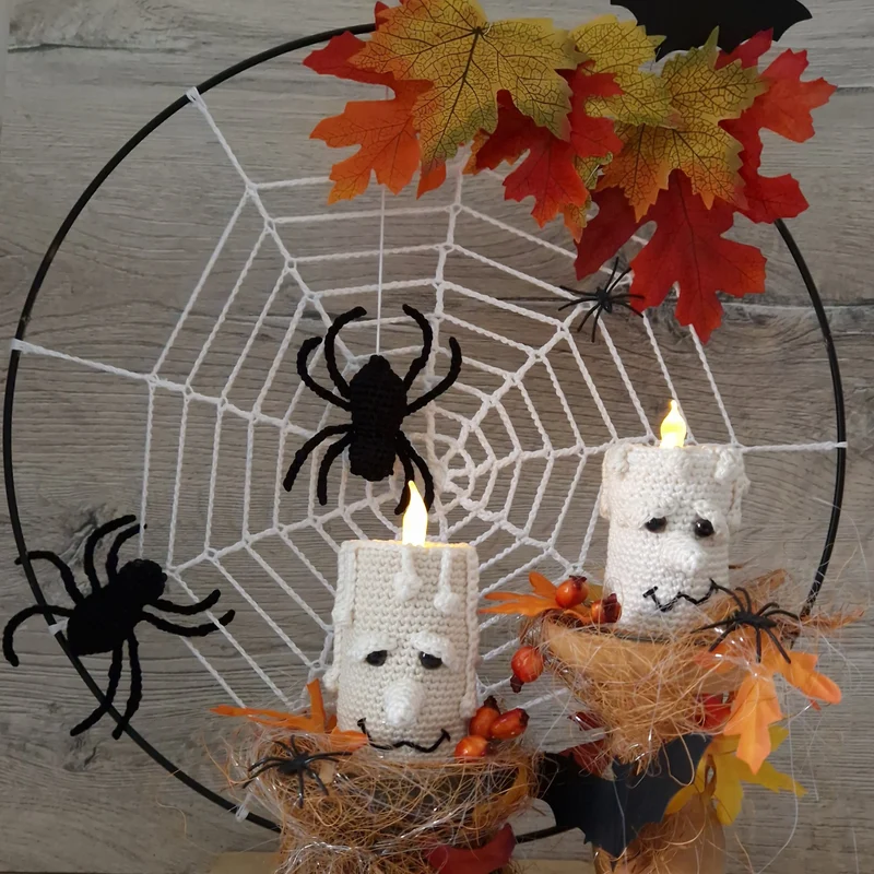 Halloween bei Kerzenschein – CB's Creations Häkelpaket