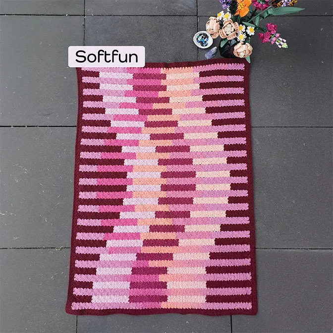 Scheepjes Softfun Make-A-Long-Projekt „Crochet In My DNA“