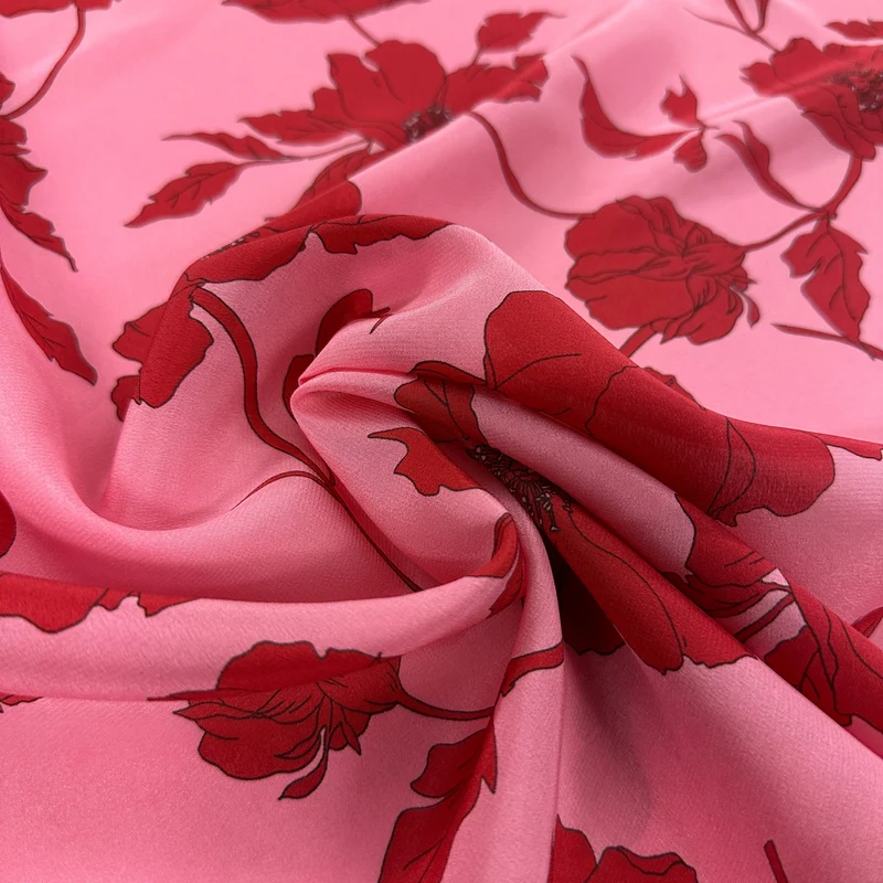 No. 2032 Seidencrepe pink rot