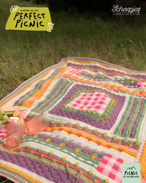 Scheepjes „The Perfect Picnic“ CAL2026-Set Colour Crafter – Mountain
