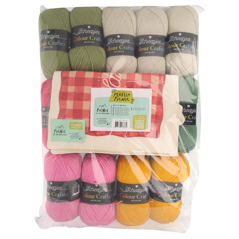 Scheepjes „The Perfect Picnic“ CAL2026-Set Colour Crafter – Mountain