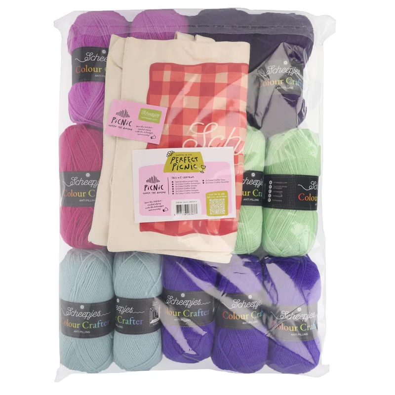 Scheepjes „The Perfect Picnic“ CAL2026-Set Colour Crafter – Aurora