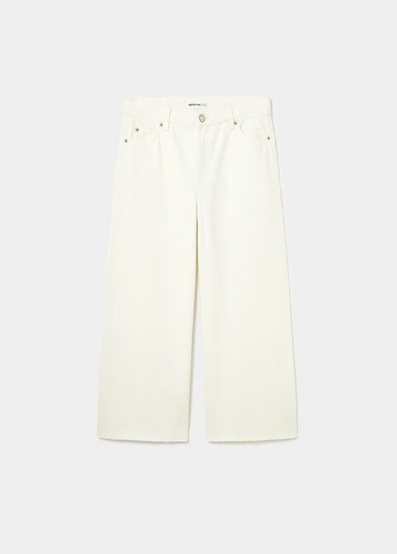 Cropped culotte Trouser
