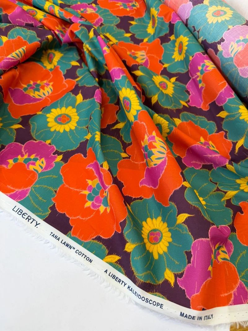 No. 2009 LIBERTY Tana Lawn orange grün
