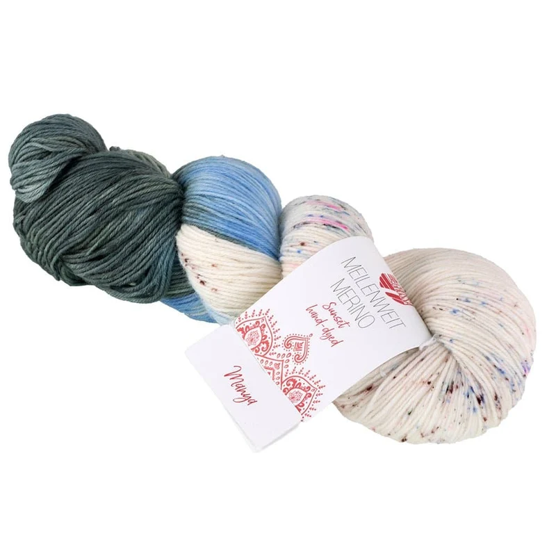 MW 100 MERINO HAND-DYED SUNSET