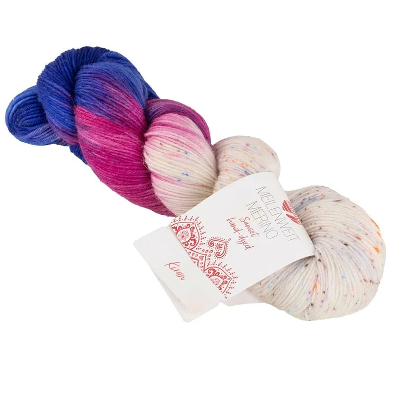 MW 100 MERINO HAND-DYED SUNSET