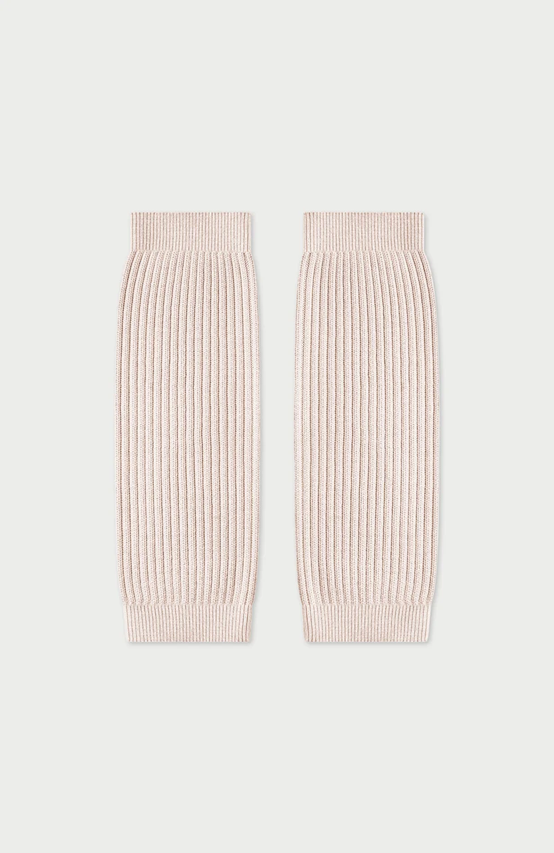 Gerippter Beinwärmer aus Merino Activewear für Damen