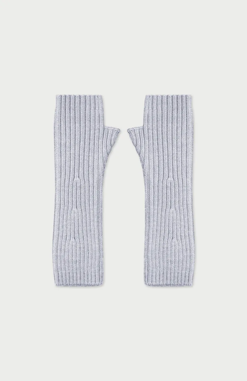 Gerippte fingerlose Damenhandschuhe aus Merino Activewear