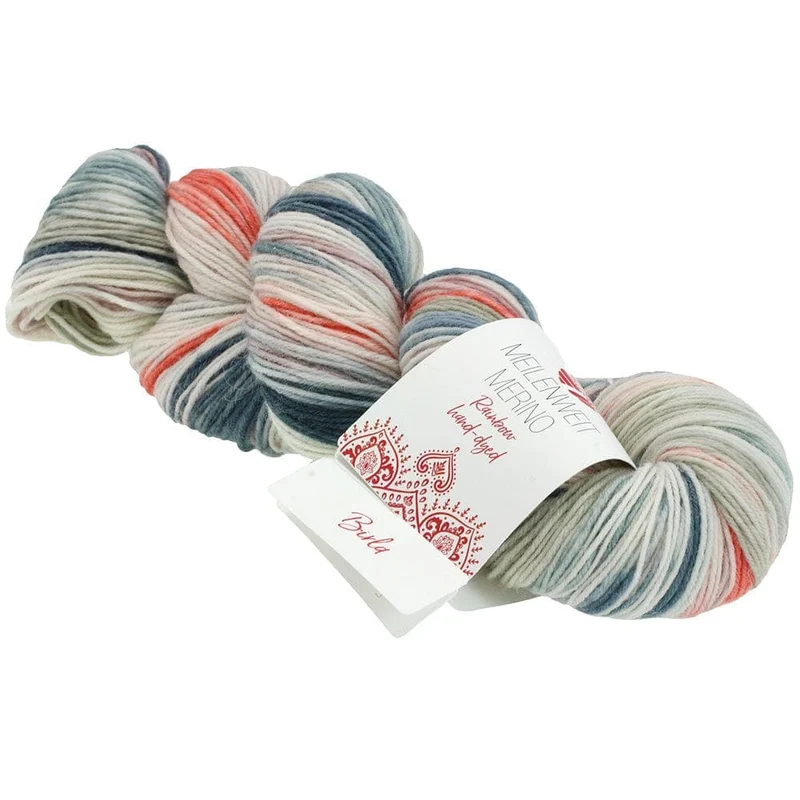 MW 100 MERINO HAND-DYED RAINBOW
