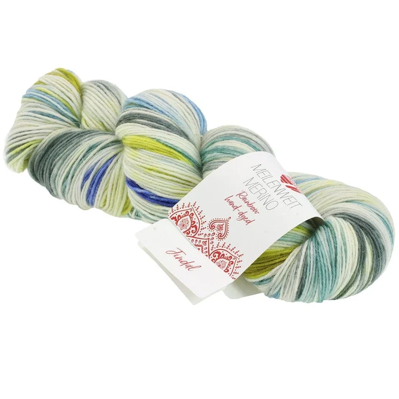 MW 100 MERINO HAND-DYED RAINBOW