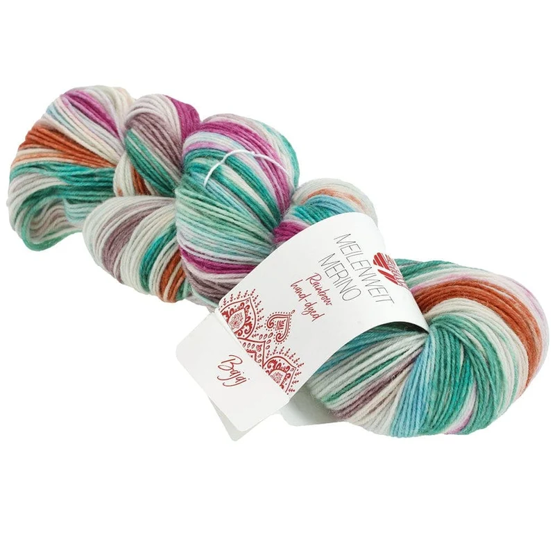 MW 100 MERINO HAND-DYED RAINBOW