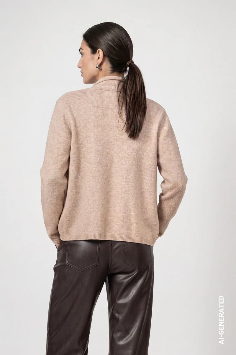 Basic Stricküberwurf