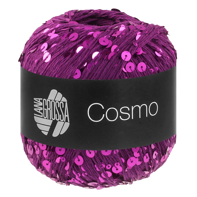 Lana Grossa Cosmo 026 Rotviolett