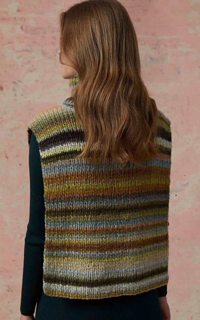 Cape mit Rollkragen - CLOUD - Strickset